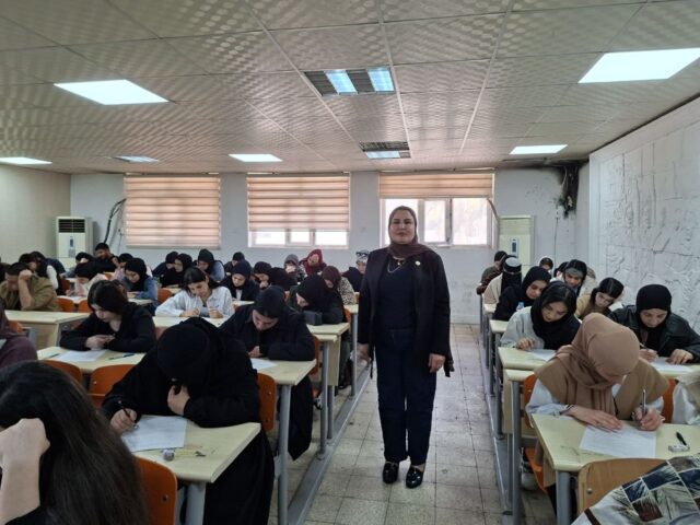 به‌ڕێوه‌چوونی تاقیكردنه‌وه‌كانی میتیرمی وه‌رزی دووه‌م