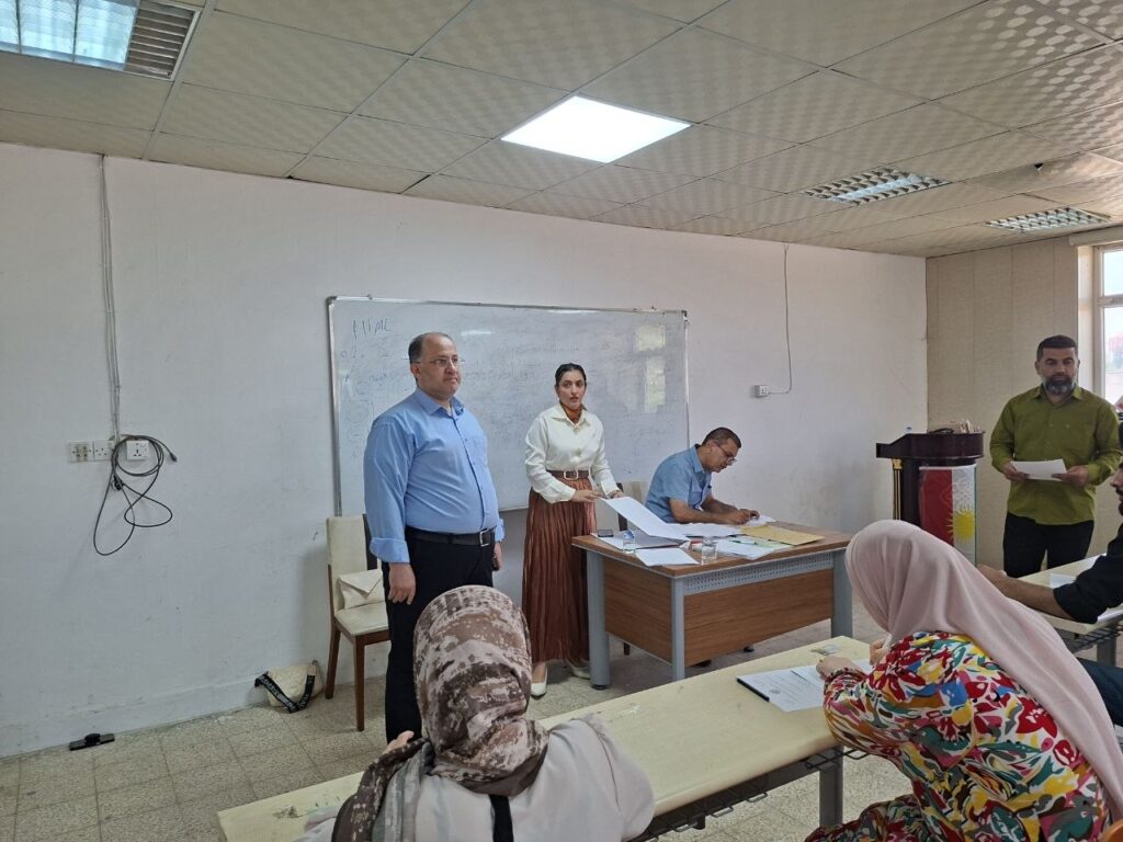 بەڕێوەچونەی تاقیکردنەوەکانی خولی دووەم